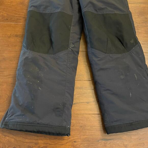 Kids LL Bean Cold Buster Snow Pants Bibs Overalls Blue Size 12 - Picture 5 of 12